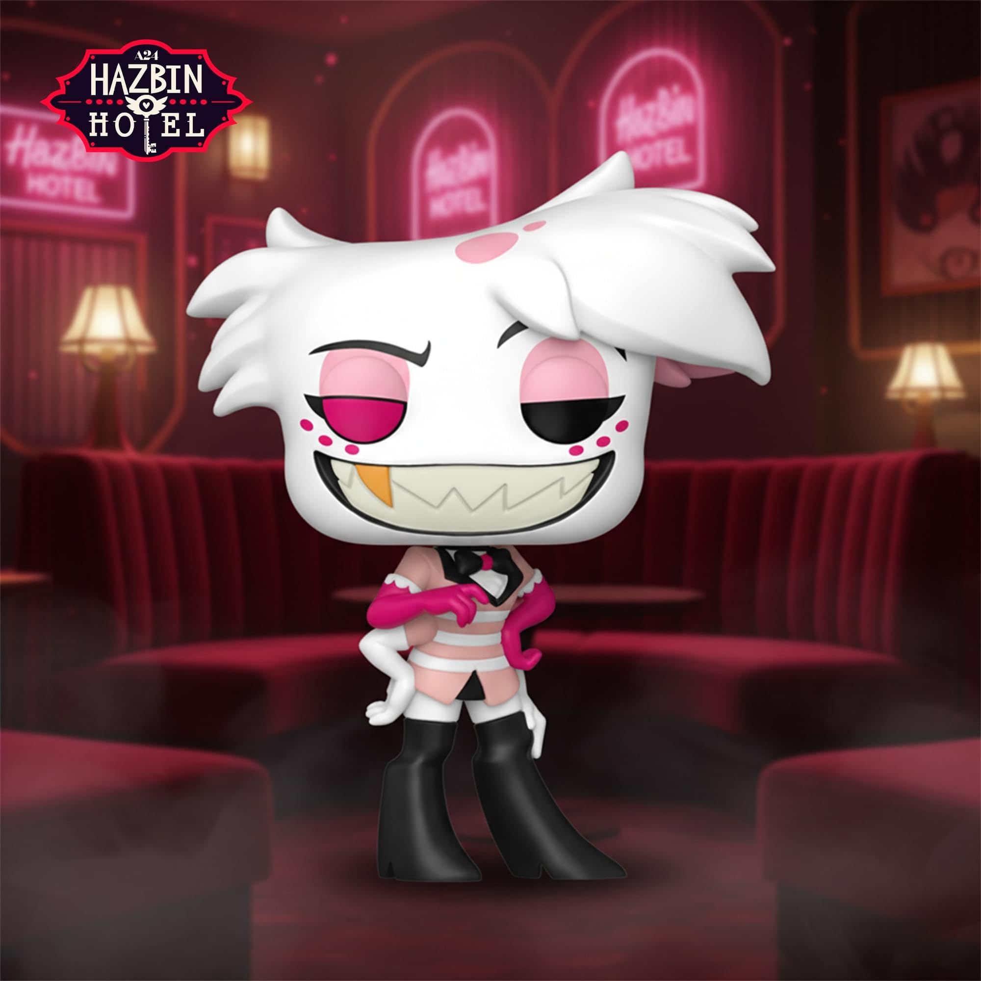 Amazon.com: Funko Pop! Animation: Hazbin Hotel - Angel Dust